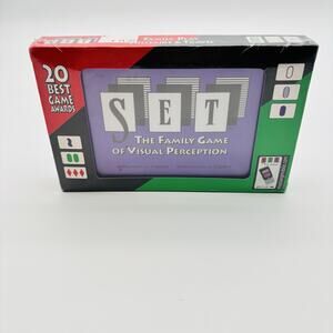 BRAND NEW Sealed VINTAGE - SET The Family Game of Visual Perception GAME